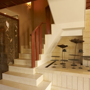 东南亚风格效果图楼梯设计