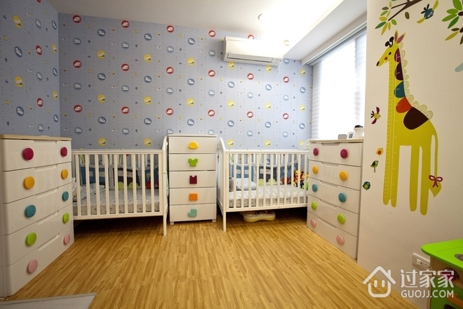 120平三室两厅住宅欣赏儿童房