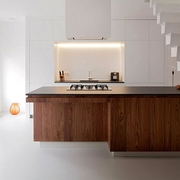 白色复式现代设计欣赏厨房