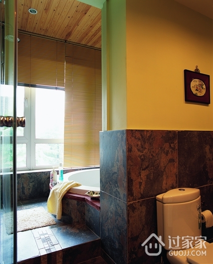 地中海风复式设计浴室