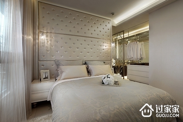 美式奢华空间效果图欣赏客厅卧室效果