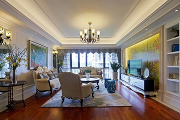 新古典风格大美居欣赏客厅设计