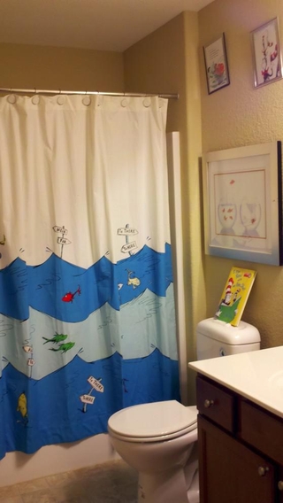 简约风格别墅效果图儿童房洗手间
