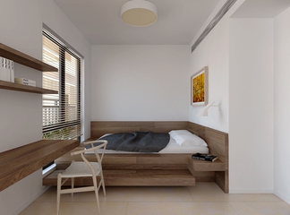 白色现代风格案例欣赏卧室效果