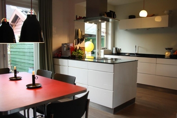 现代住宅效果图开放厨房