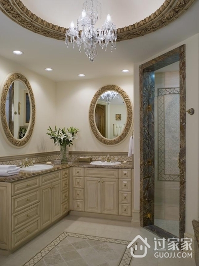 豪华法式风格装饰套图浴室柜