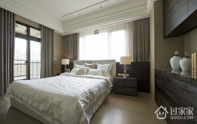115平现代舒适住宅欣赏卧室设计