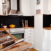 40平北欧单身公寓欣赏厨房橱柜