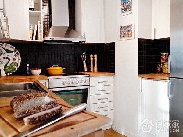40平北欧单身公寓欣赏厨房橱柜