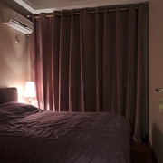 78平现代舒适两居室欣赏卧室效果