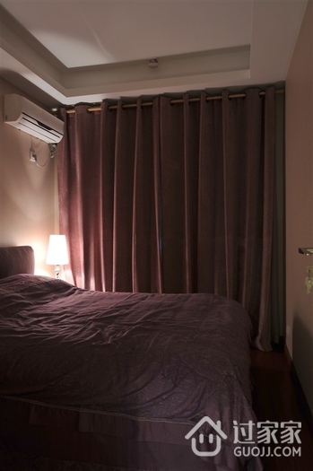 78平现代舒适两居室欣赏卧室效果