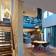 现代设计别墅书房