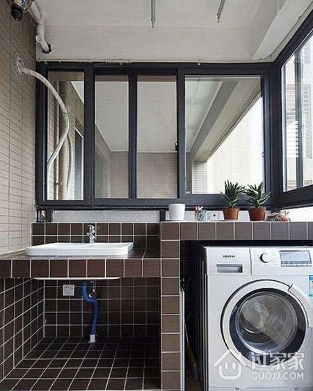 阳台改造洗衣房必须满足的3个条件