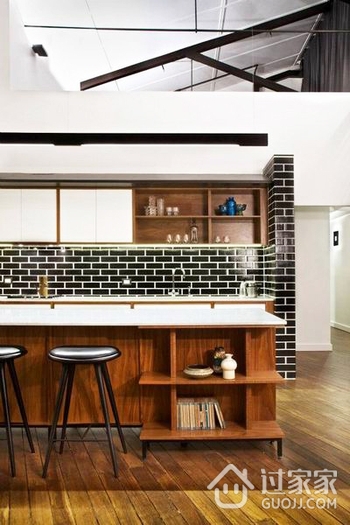 改造现代公寓欣赏厨房