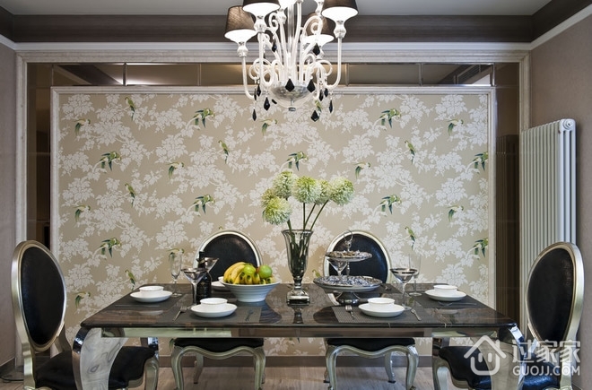 118平新古典装饰住宅欣赏餐厅设计