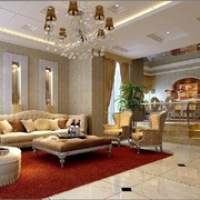 119平欧式奢华大宅欣赏客厅设计