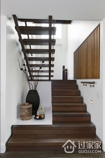 现代感创意十足别墅欣赏楼梯间设计