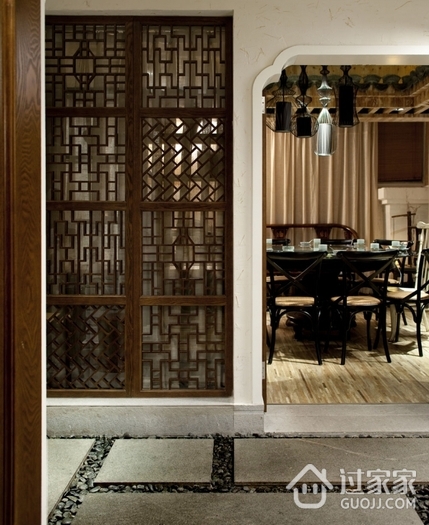 中式古典风中餐厅效果