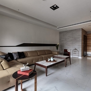 现代风格大空间设计欣赏客厅效果