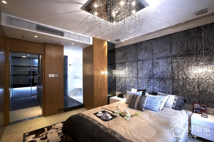 现代装饰住宅效果图设计卧室