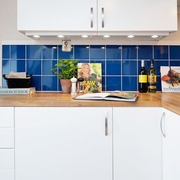 42平北欧白色住宅欣赏厨房效果