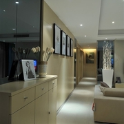 78平现代舒适两居室欣赏过道设计