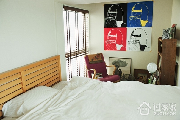 简洁实用日式住宅欣赏卧室