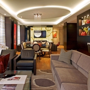 现代主义豪华公寓设计欣赏客厅摆件