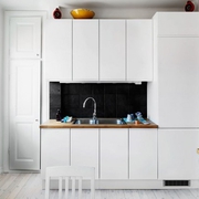 72平白色北欧住宅欣赏厨房