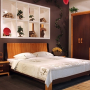 木质家具贴近自然住宅欣赏卧室效果