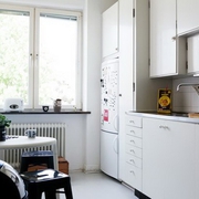 59平北欧风小公寓欣赏厨房