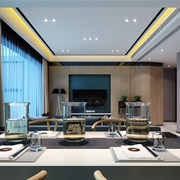 新中式样板间住宅欣赏客厅设计