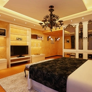 130平质感新古典住宅欣赏卧室设计