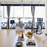 124平地中海温馨住宅欣赏客厅设计