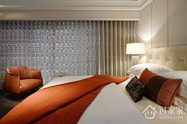 美式经典设计效果图欣赏卧室效果