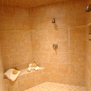 欧式效果图欣赏淋浴间设计