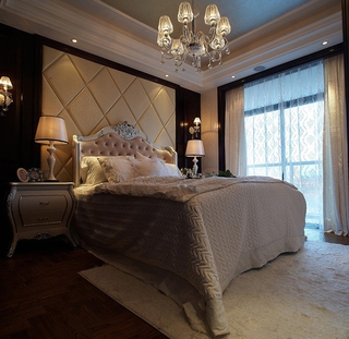 欧式风格效果图案例欣赏卧室