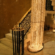新古典装饰效果图楼梯局部设计