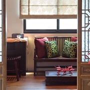 中式禅风两室一厅欣赏客厅效果