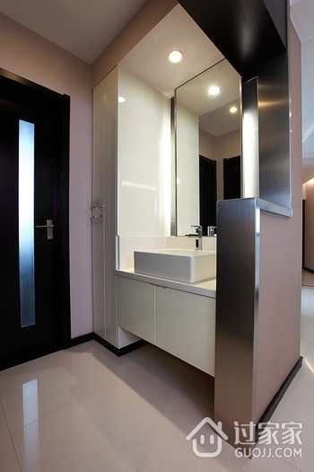 117平现代三居室欣赏洗手间设计