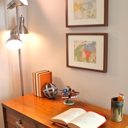 简约温馨小户型别墅设计书桌