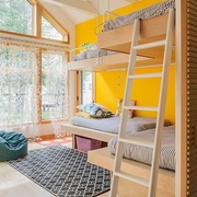 木质美式别墅欣赏卧室效果