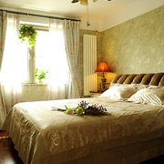 82平温馨田园风格住宅欣赏卧室设计