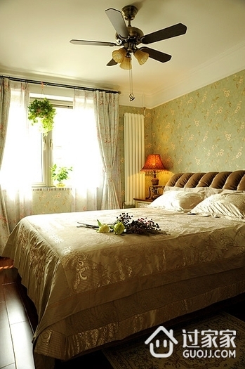 82平温馨田园风格住宅欣赏卧室设计