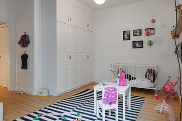 102平北欧温馨公寓欣赏儿童房设计