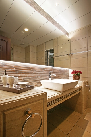 中式风格浴室装修效果图