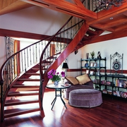地中海风复式设计楼梯设计