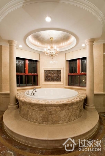 新古典别墅效果图浴缸