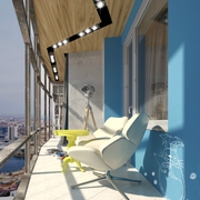 50平理想与现实住宅欣赏阳台