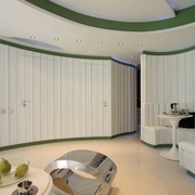 白色现代风住宅案例欣赏客厅效果